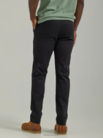 Lee Men Extreme Motion Slim Fit Synthetic Pant Unionall Black Clothing 480T709 - Image 2