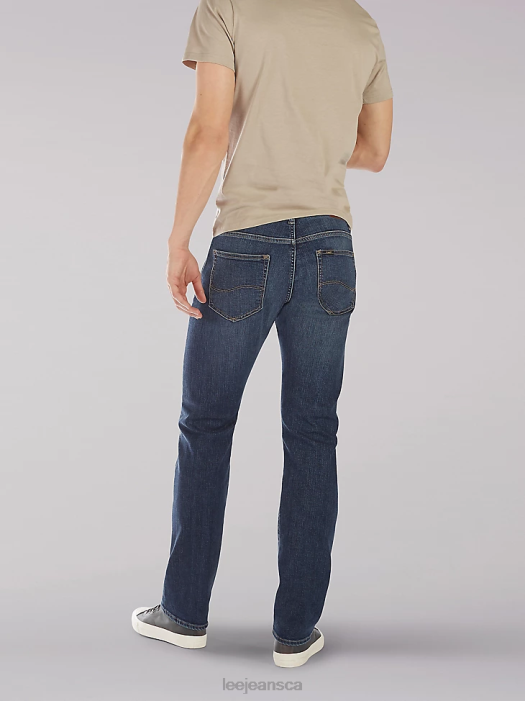Lee Men Extreme Motion Slim Straight Leg Jeans Cortez Clothing 480T553 - Image 2