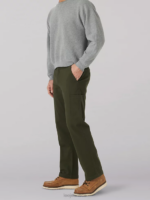 Lee Men Extreme Motion Straight Fit Cargo Pant Frontier Olive Clothing 480T818 - Image 4