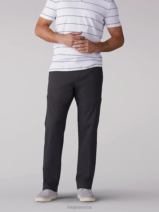 Lee Men Extreme Motion Straight Fit Cargo Pant Shadow Clothing 480T822 - Image 1