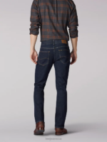 Lee Men Extreme Motion Straight Fit Tapered Leg Jean (Big & Tall) Night Owl Clothing 480T515 - Image 2