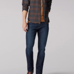 Lee Men Extreme Motion Straight Fit Tapered Leg Jean (Big & Tall) Night Owl Clothing 480T515