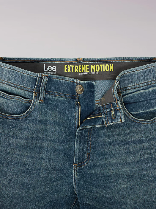 Lee Men Extreme Motion Straight Fit Tapered Leg Jean Mayday Clothing 480T522 - Image 7