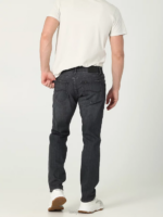 Lee Men Extreme Motion Straight Fit Tapered Leg Jean Washed Black Clothing 480T530 - Image 2