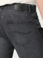 Lee Men Extreme Motion Straight Fit Tapered Leg Jean Washed Black Clothing 480T530 - Image 5
