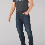 Lee Men Extreme Motion Straight Fit Tapered Leg Jeans (Big&Tall) Blue Strike Clothing 480T513