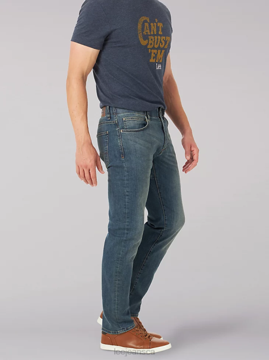 Lee Men Extreme Motion Straight Fit Tapered Leg Jeans (Big&Tall) Mega Clothing 480T512 - Image 3