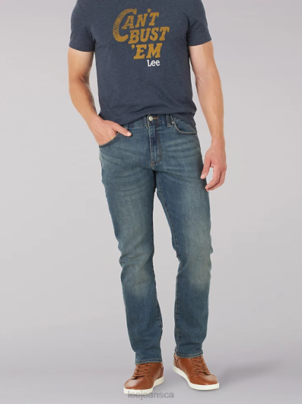 Lee Men Extreme Motion Straight Fit Tapered Leg Jeans (Big&Tall) Mega Clothing 480T512