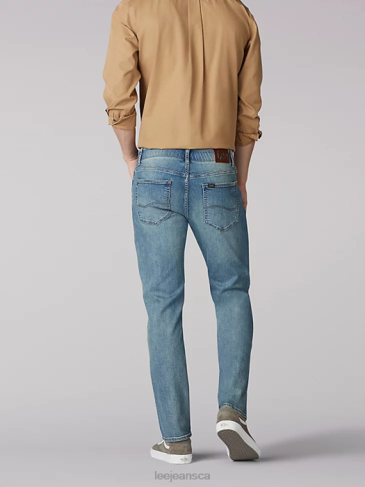 Lee Men Extreme Motion Straight Fit Tapered Leg Jeans Fernando Clothing 480T518 - Image 2