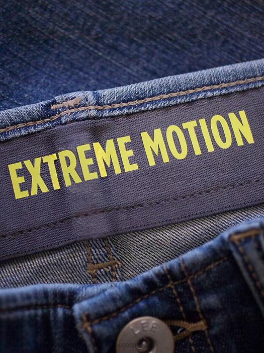 Lee Men Extreme Motion Straight Fit Tapered Leg Jeans Maverick Clothing 480T526 - Image 6