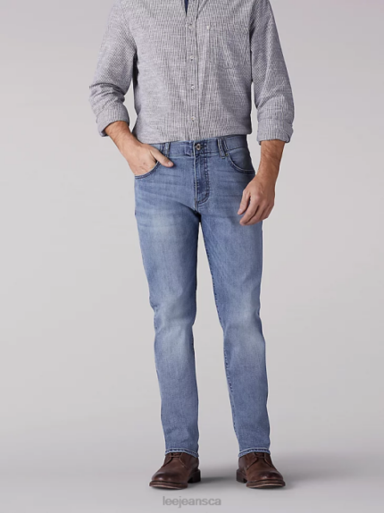 Lee Men Extreme Motion Straight Fit Tapered Leg Jeans Theo Clothing 480T527