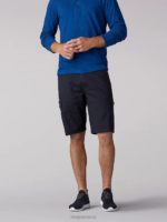 Lee Men Extreme Motion Swope Shorts Black Clothing 480T1094