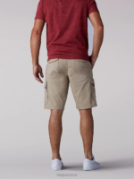 Lee Men Extreme Motion Swope Shorts Caramel Clothing 480T1089 - Image 2