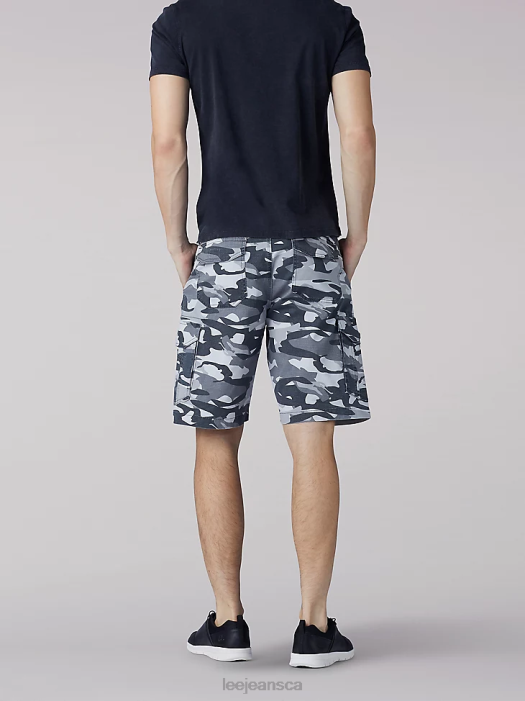 Lee Men Extreme Motion Swope Shorts Graphite Camo Clothing 480T1097 - Image 2