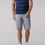 Lee Men Extreme Motion Swope Shorts Silver Clothing 480T1095