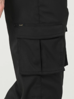 Lee Men Extreme Motion Synthetic Cargo Straight Fit Pant Black Clothing 480T825 - Image 5
