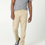 Lee Men Extreme Motion Synthetic Cargo Straight Fit Pant Kansas Khaki Clothing 480T826