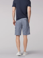Lee Men Extreme Motion Tech Cargo Short Dark Denim Heather Clothing 480T1034 - Image 2