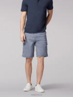 Lee Men Extreme Motion Tech Cargo Short Dark Denim Heather Clothing 480T1034