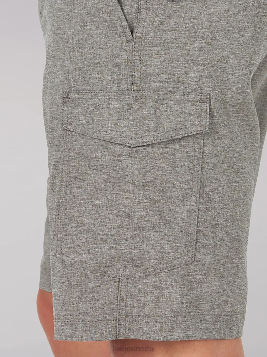 Lee Men Extreme Motion Tech Cargo Short Light Grey Heather Clothing 480T1035 - Image 7