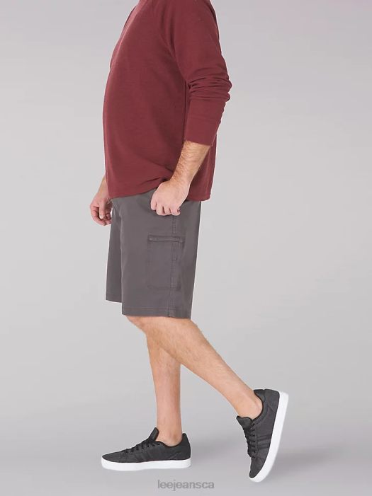 Lee Men Extreme Motion Welt Cargo Short (Big & Tall) Asphalt Clothing 480T1055 - Image 5