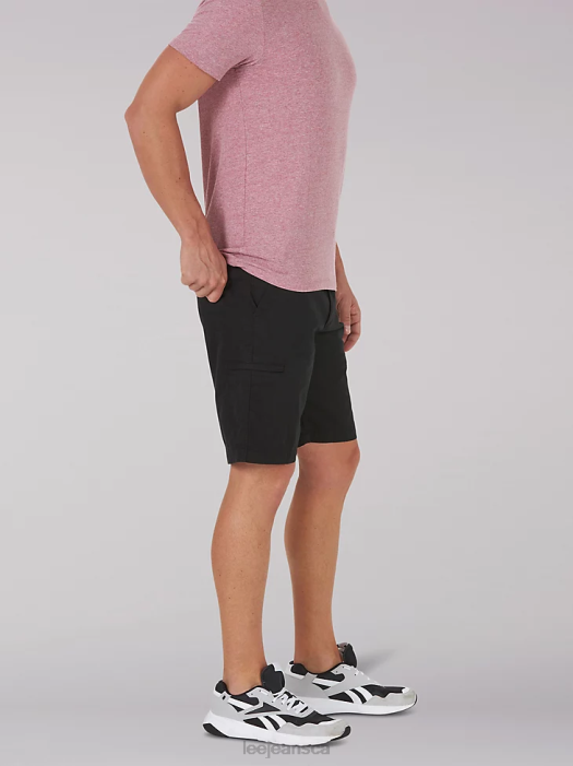 Lee Men Extreme Motion Welt Cargo Short Black Clothing 480T1044 - Image 3