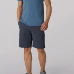 Lee Men Extreme Motion Welt Cargo Short Navy Clothing 480T1042