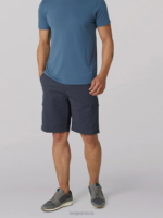 Lee Men Extreme Motion Welt Cargo Short Navy Clothing 480T1042