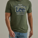 Lee Men For The Many Graphic Tee Black Forest Clothing 480T880