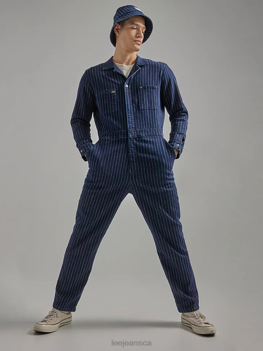 Lee Men Freeway of Love Union-Alls Rainbow Pinstripe Clothing 480T1151 - Image 8