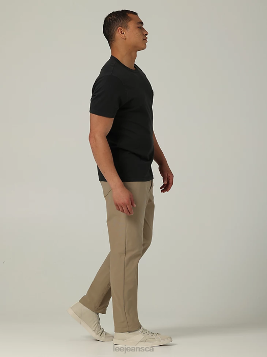 Lee Men H.D. Maverick Relaxed Tapered Pant Oscar Khaki Clothing 480T728 - Image 2