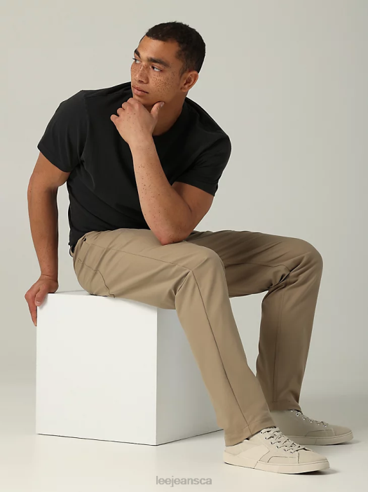 Lee Men H.D. Maverick Relaxed Tapered Pant Oscar Khaki Clothing 480T728 - Image 4