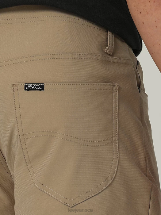 Lee Men H.D. Maverick Relaxed Tapered Pant Oscar Khaki Clothing 480T728 - Image 5