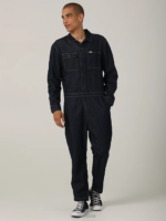 Lee Men Heritage Print Union-Alls Dark Rinse Clothing 480T1155