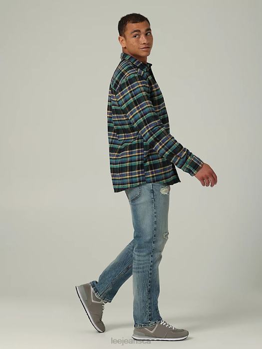 Lee Men Heritage Regular Straight Jean Alexi Clothing 480T622 - Image 3