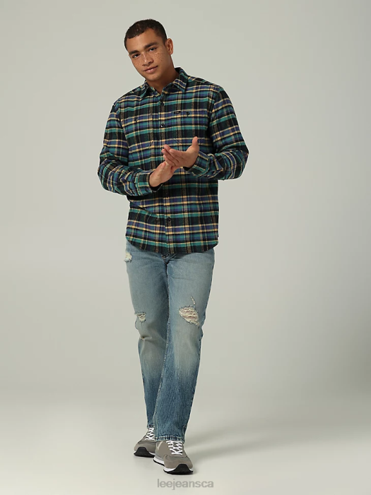 Lee Men Heritage Regular Straight Jean Alexi Clothing 480T622 - Image 1