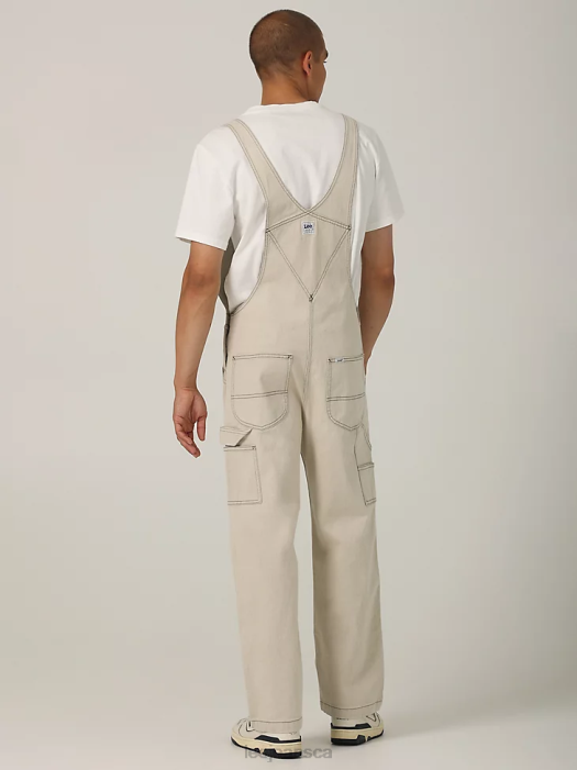Lee Men Heritage Relaxed Fit Bib Overall Rinse Clothing 480T1156 - Image 2