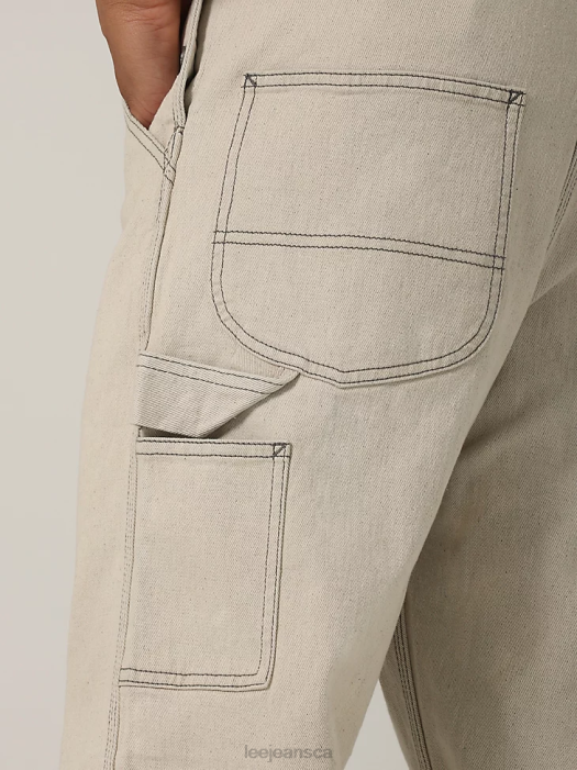Lee Men Heritage Relaxed Fit Bib Overall Rinse Clothing 480T1156 - Image 7