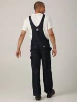 Lee Men Heritage Relaxed Fit Carpenter Bib Overall Dark Rinse Clothing 480T1149 - Image 2