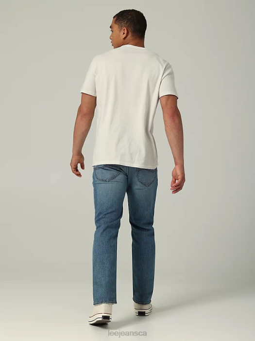 Lee Men Heritage Slim Straight Jean Ryder Clothing 480T615 - Image 2