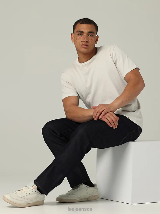 Lee Men Heritage Straight Heavyweight Jean Raw Clothing 480T538 - Image 4