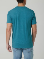 Lee Men Hula Graphic Tee Teal Heather Clothing 480T840 - Image 2