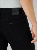 Lee Men Legendary Regular Tapered Jean Overdye Black Clothing 480T675 - Image 4