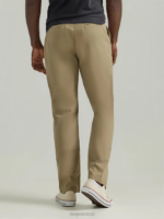 Lee Men Legendary Relaxed Straight Flat Front Pant Khaki Clothing 480T714 - Image 3