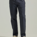 Lee Men Legendary Relaxed Straight Flat Front Pant Navy Clothing 480T715