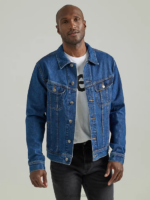 Lee Men Legendary Rider Jacket Mid Dark Clothing 480T1118