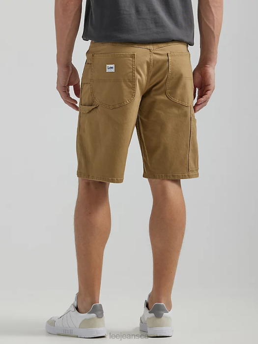 Lee Men Legendary Workwear Carpenter Short Dark Khaki Clothing 480T960 - Image 2