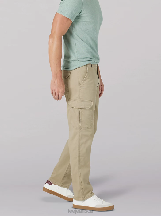 Lee Men MVP Straight Fit Cargo Pant KC Khaki Clothing 480T816 - Image 3