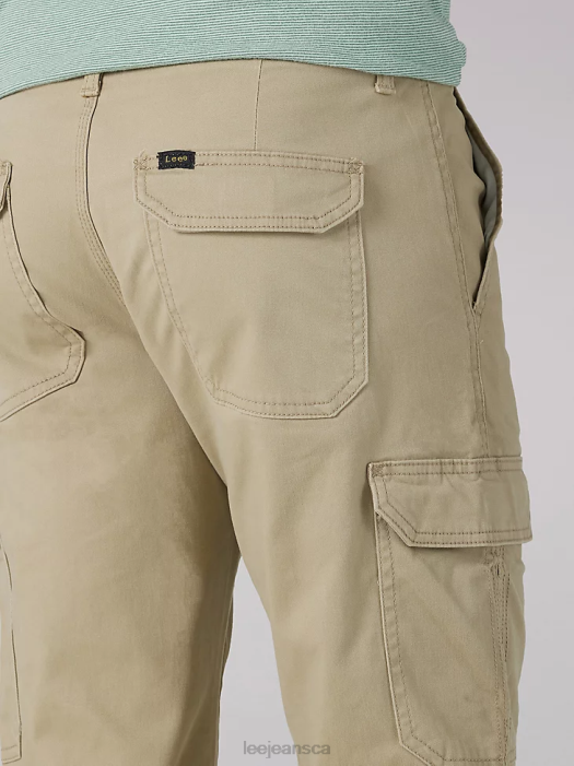 Lee Men MVP Straight Fit Cargo Pant KC Khaki Clothing 480T816 - Image 4
