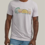 Lee Men Ocean View Graphic Tee Deep Fog Clothing 480T839